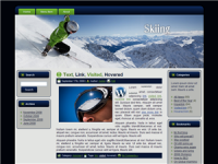 Skiing WP Theme 4531