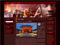 WP Theme - Night Music