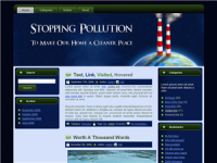 WP Theme - Pollution Theme