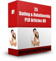 25 Dating And Relationship PLR Articles V8 