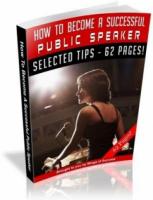 How To Become A Successful Public Speaker