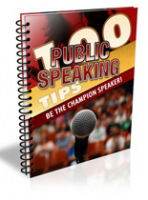 100 Public Speaking Tips