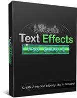 Ultimate Text Effects PSD Bundle 